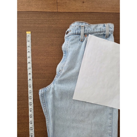 Vtg Levi's 550 Relaxed Fit Tapered Leg Orange Tab Jeans Men's 36x31.5 Light Wash - Picture 6 of 16